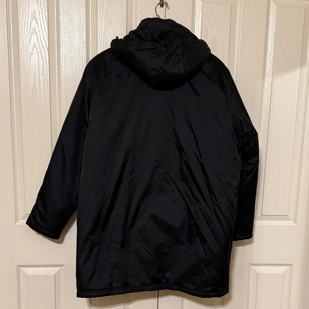 adidas Black and White Puffer Jacket - Picture 2 of 4